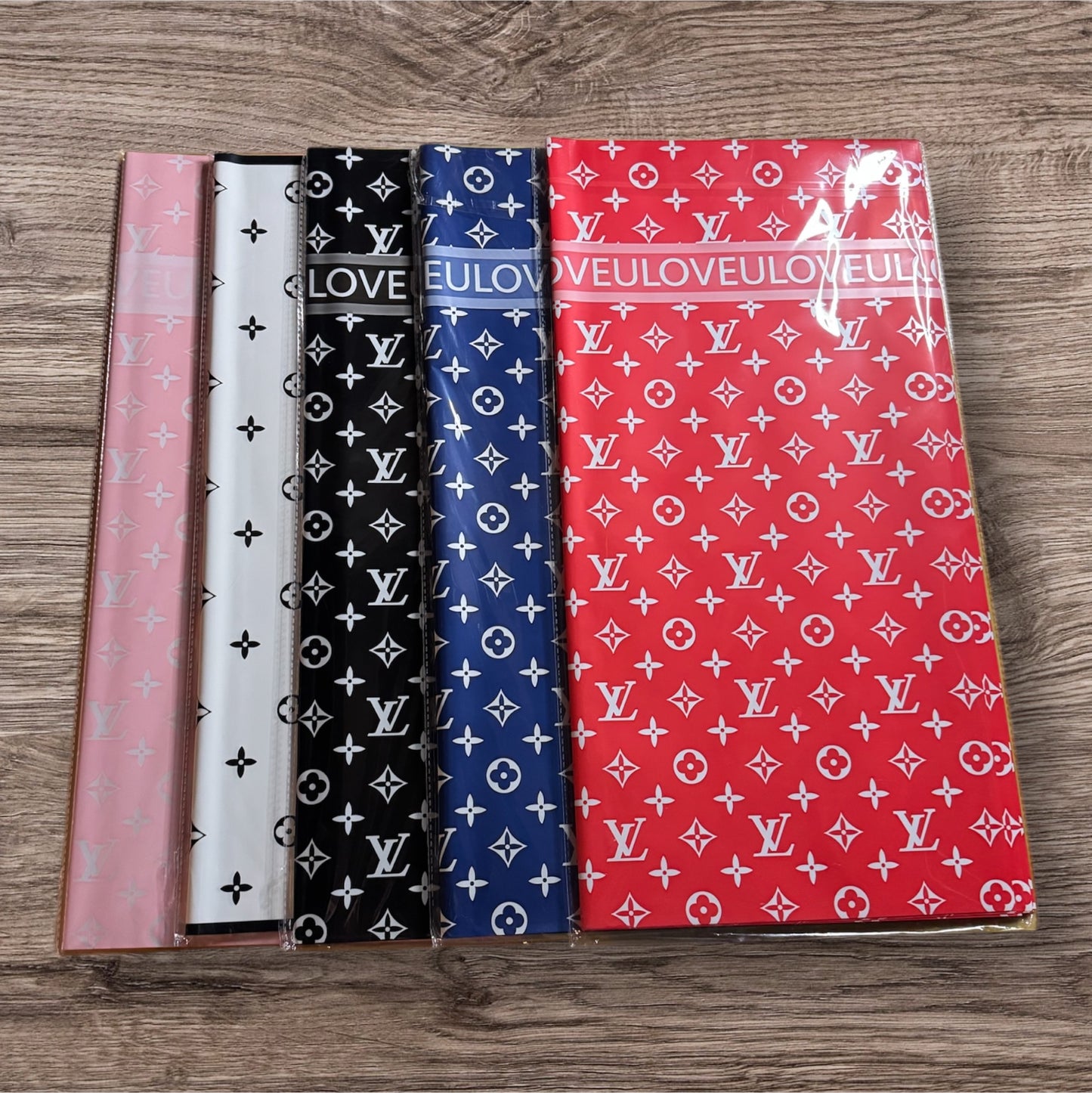 L V Floral Paper