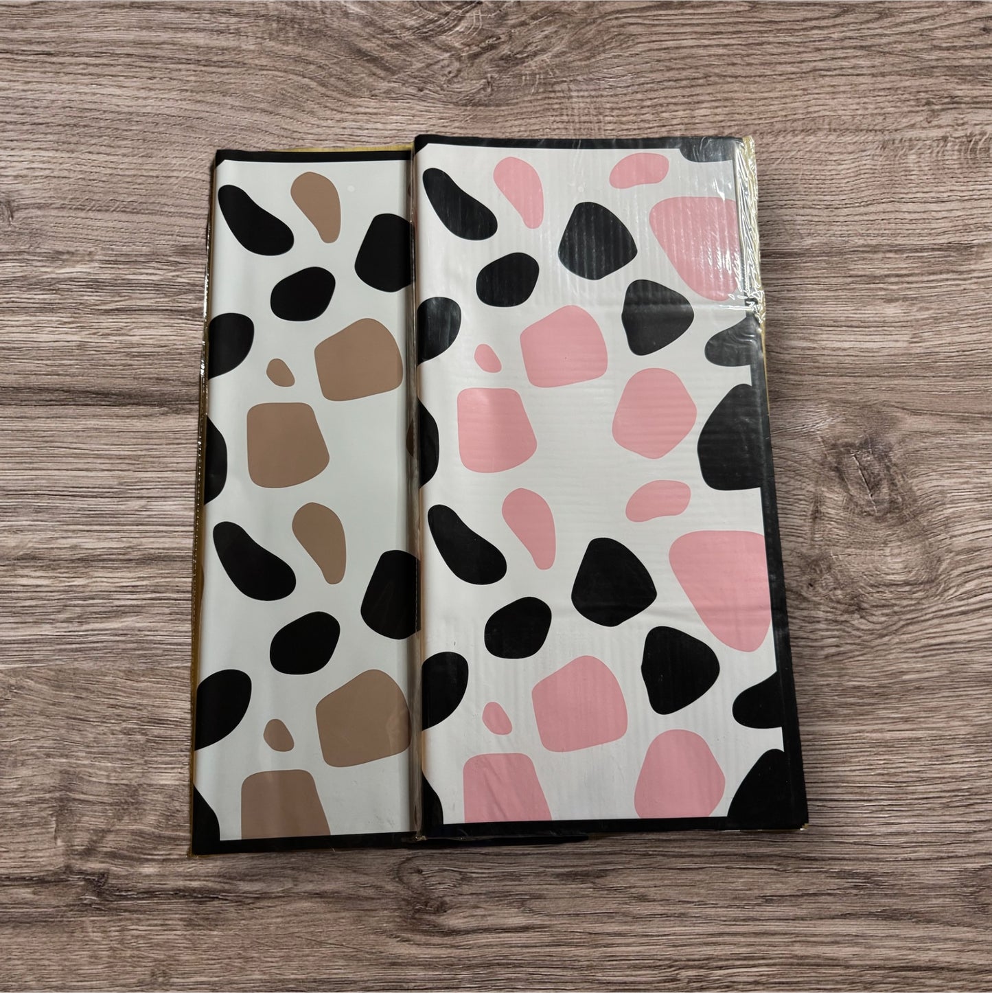 Cow Print Floral Paper 🐮