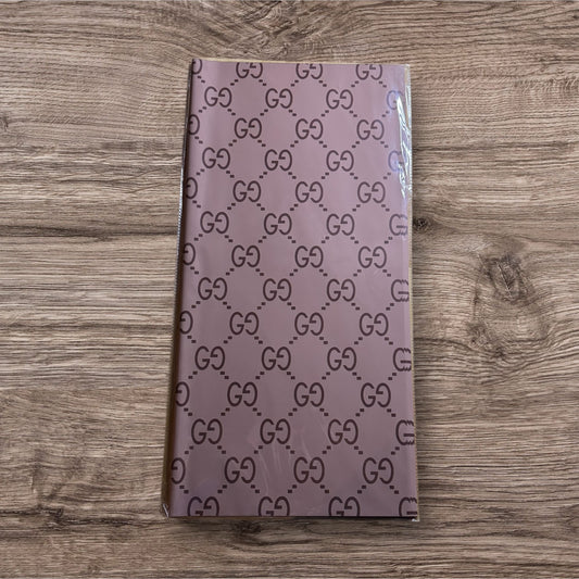 GG Brown Floral Paper