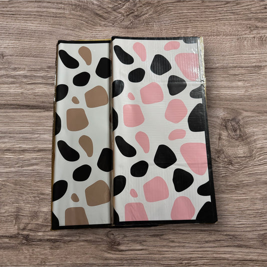 Cow Print Floral Paper 🐮